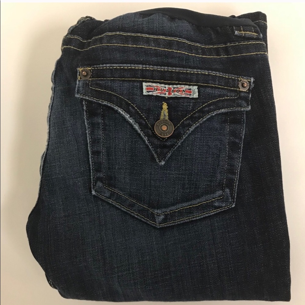Size 27 Hudson maternity jeans